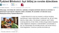 Gazeta Wyborcza o Tygodniu Bliskości